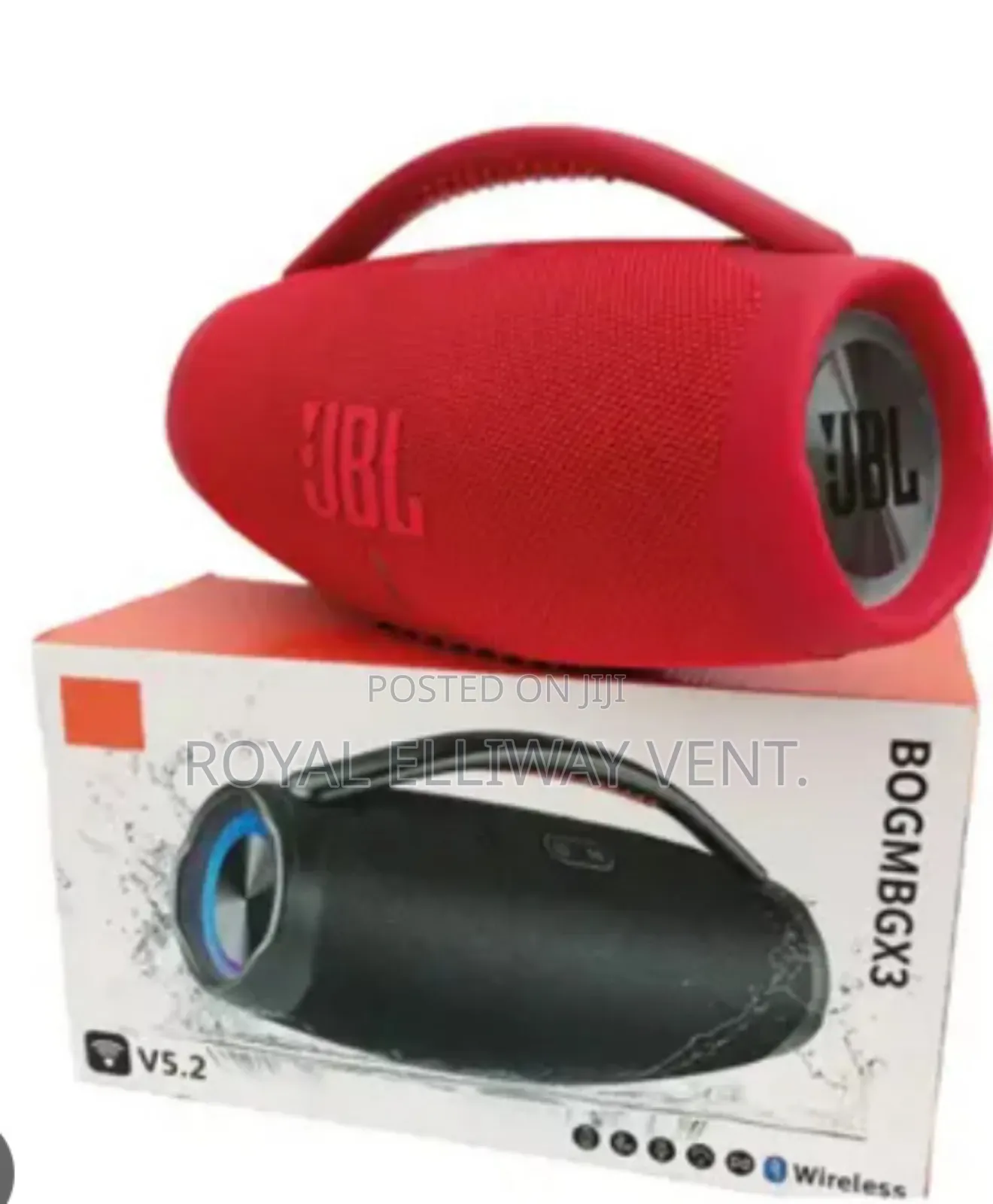Loud JBL Boombox 3 Bluetooth Speaker