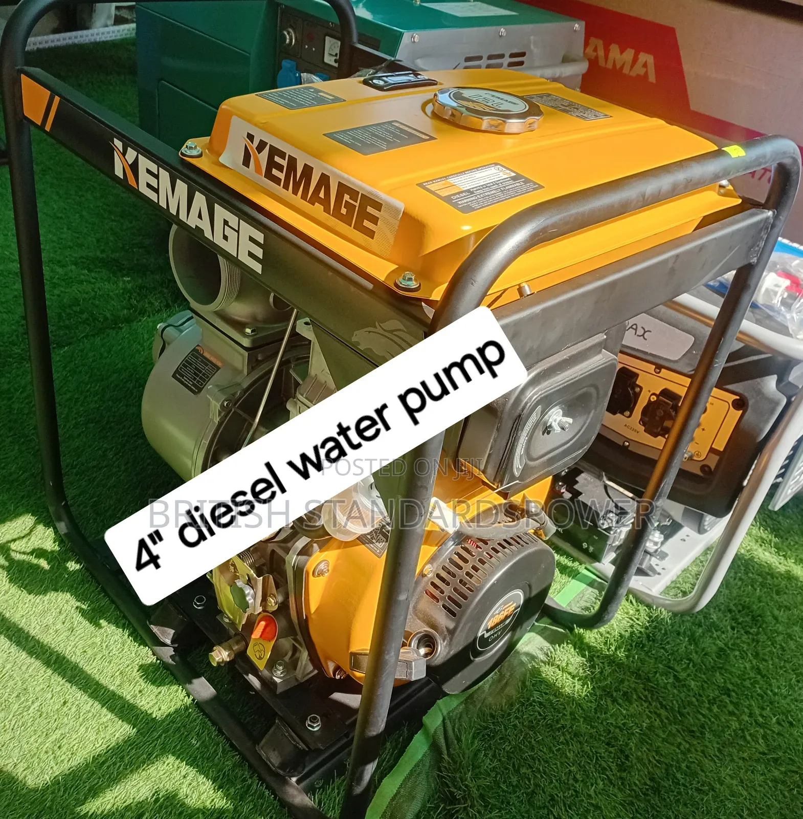 Centrifugal 4 Inches Diesel Water Pump