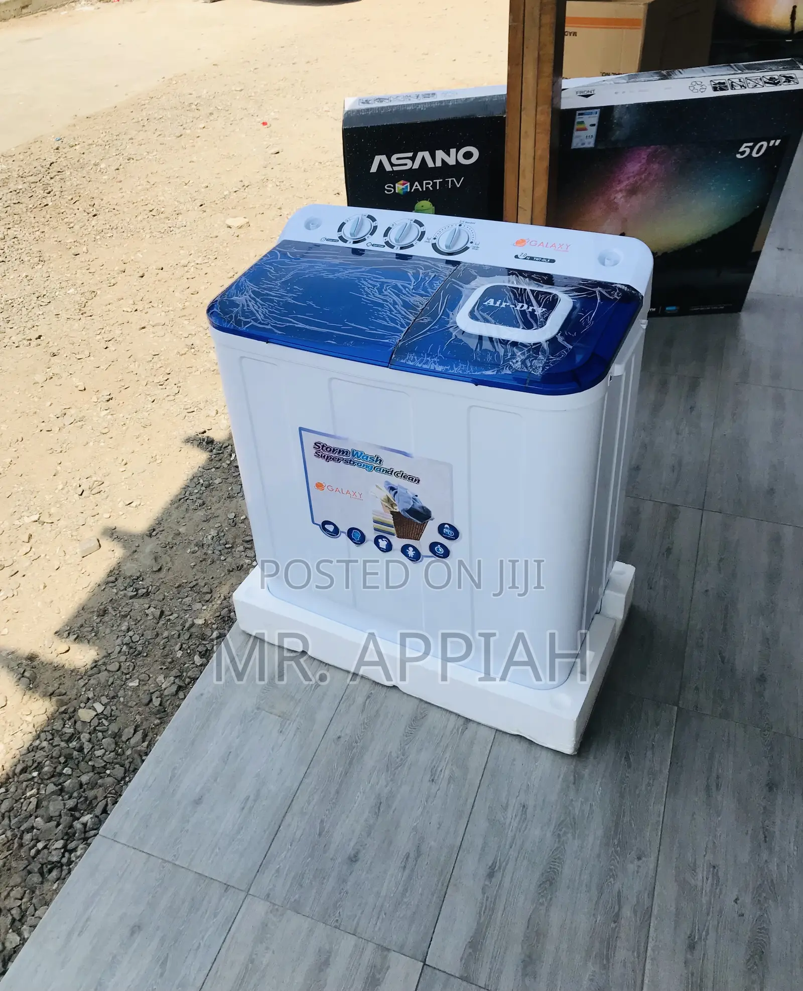 Genuine Galaxy 7kg Top Load Electric Washing Machine.