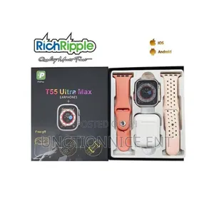 T55 Pro Max Smartwatch + Headset Dual Strap 1.44 “