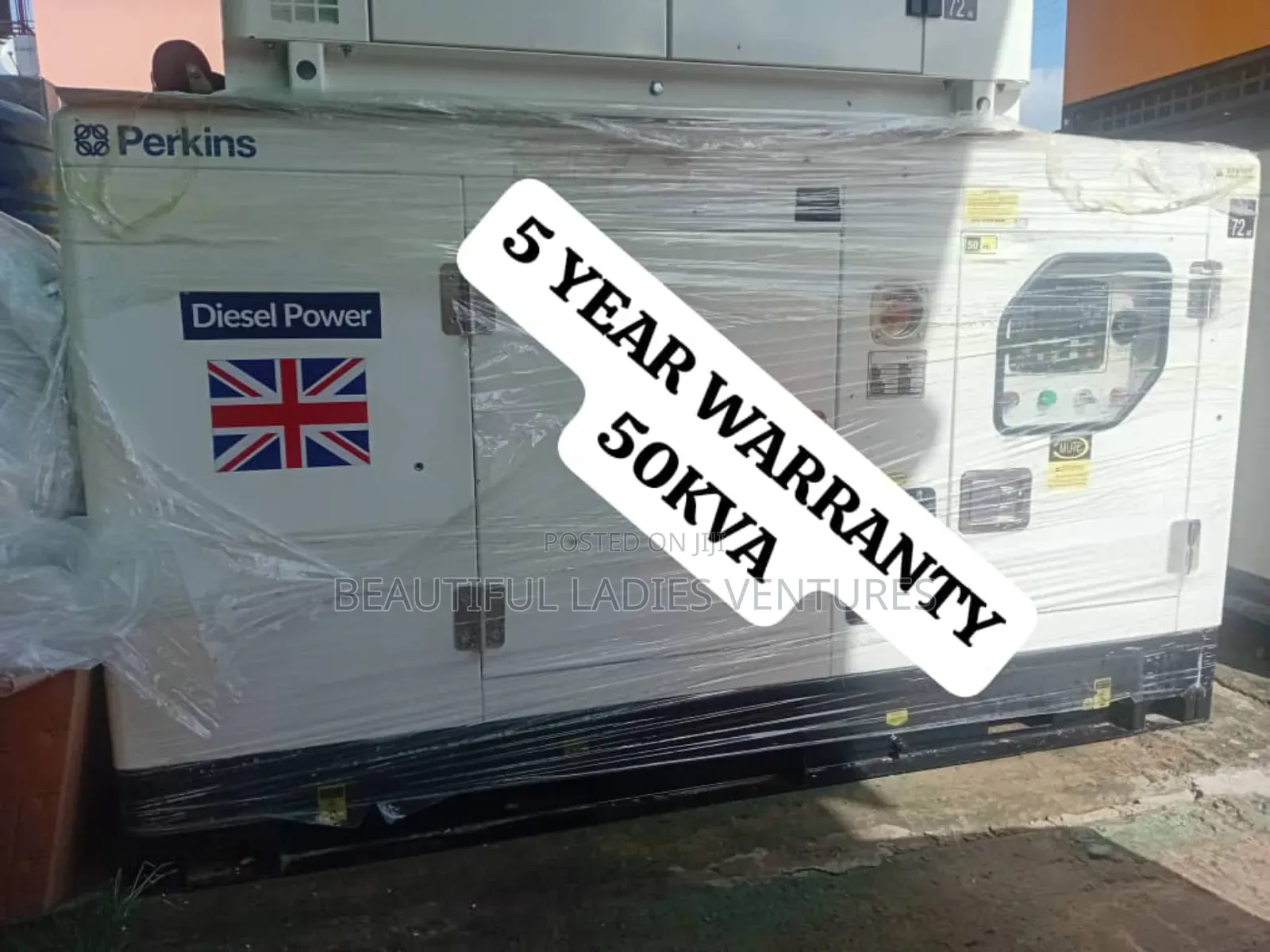 Durable Construction Perkins 50kva Diesel Genset 50kva Uk