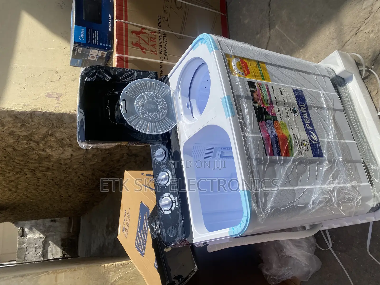 Luscious Pearl 10kg Twin Tub Washing Machine Semi Auto