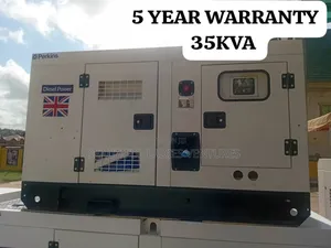 Emergency Ready 35kva Silent Perkins Diesel Genset Silent