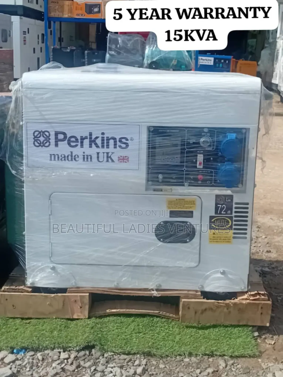 Emergency Ready 15kva Silent Perkins Diesel Genset Silent