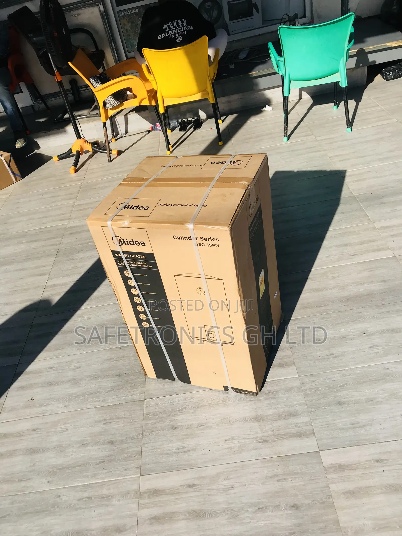Purchase Electric 50 Liters Midea White Water Heater