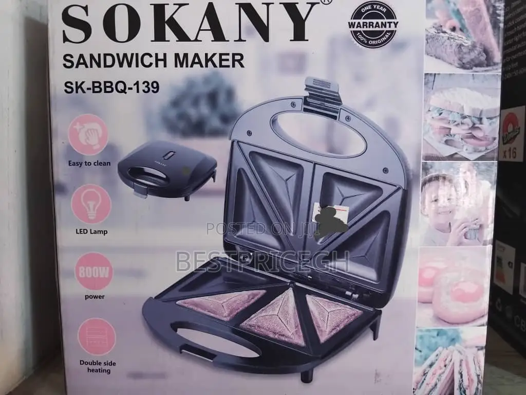 Sokany Sandwich Maker