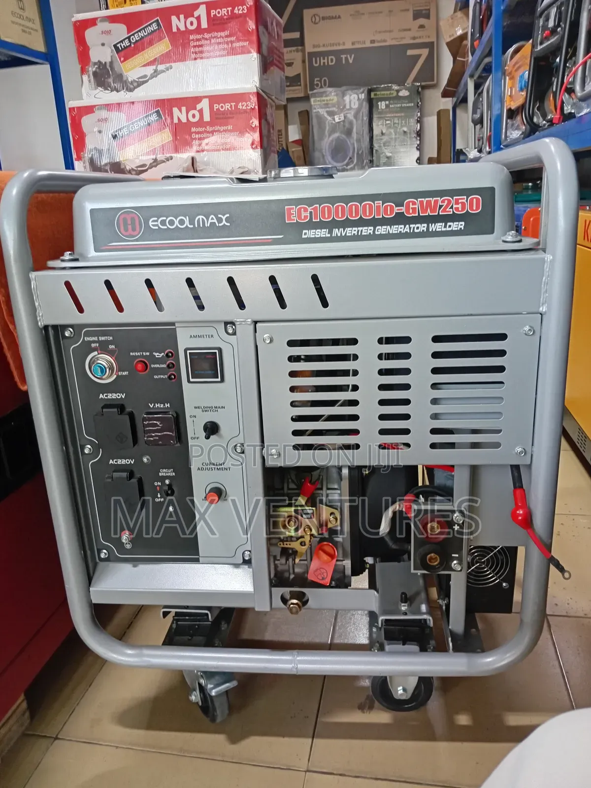 Industrial Strength Diesel Welding Generator