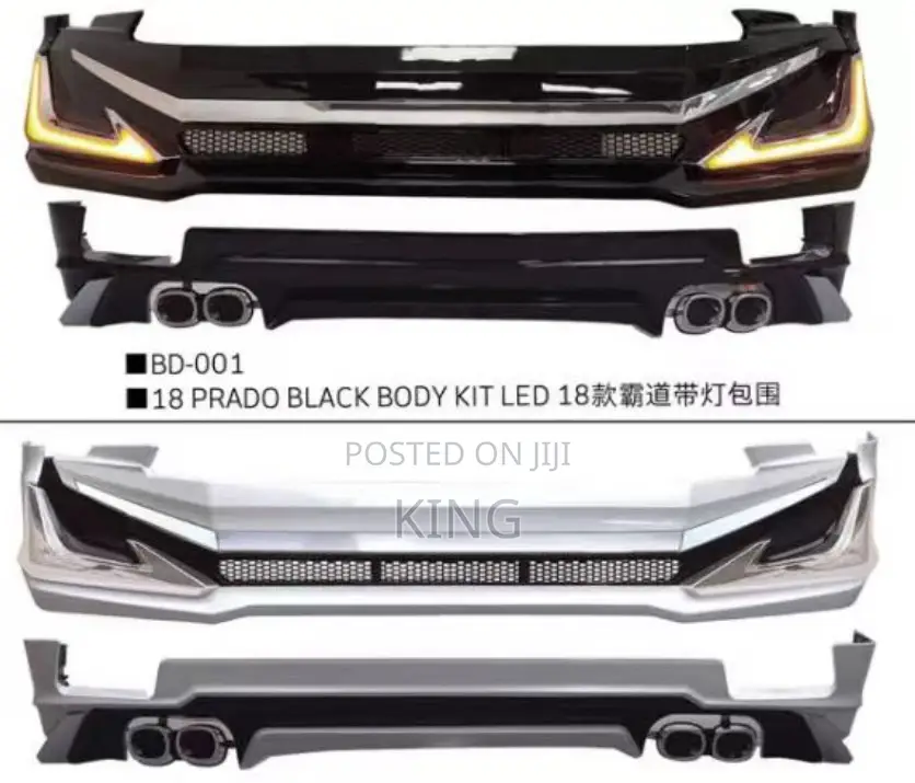 Toyota Landcruiser Prado Bumper Front Back Spoiler