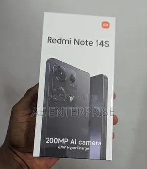 New Xiaomi Redmi Note 14S 256 GB Black
