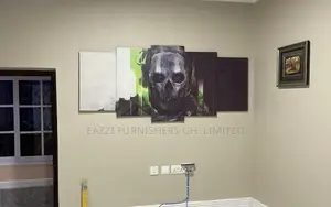 Call of Duty Wall Arts Canvas 3d Wall Panles 5 PCS Frames