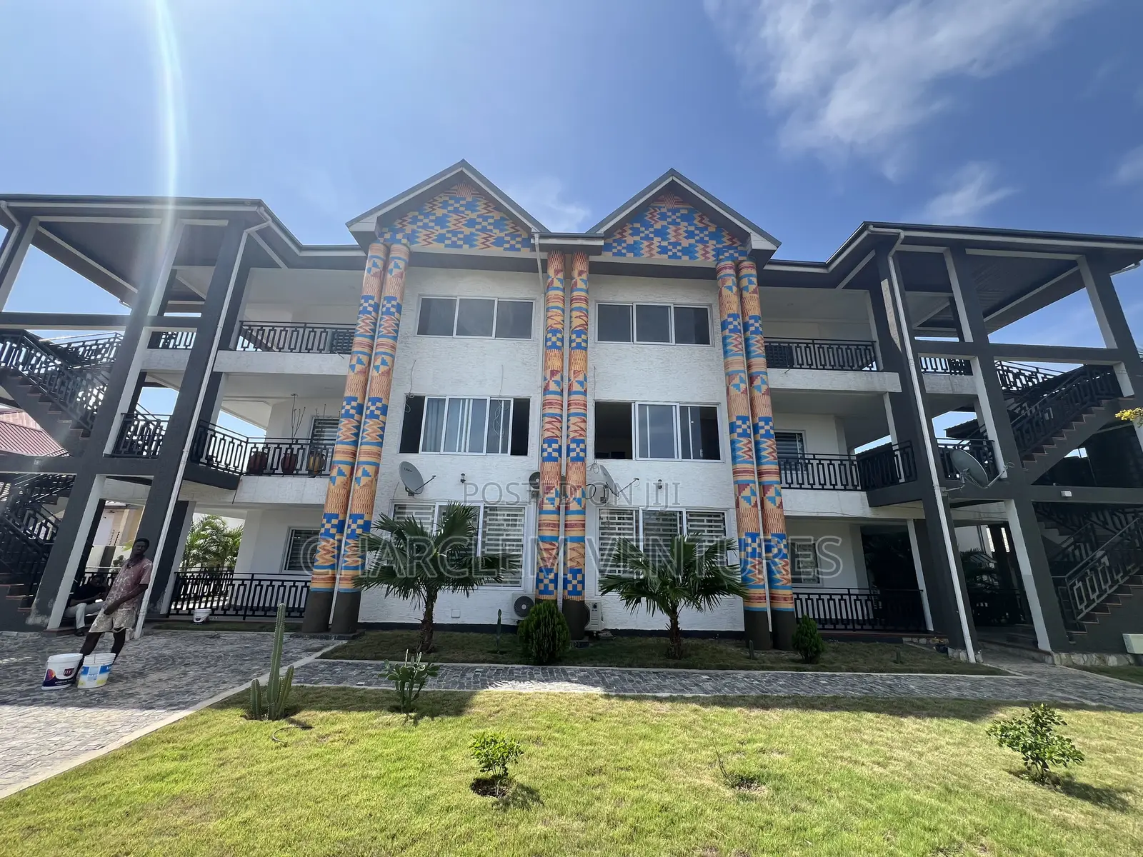 1bdrm House in Charclem Ventures, Adjiriganor for rent