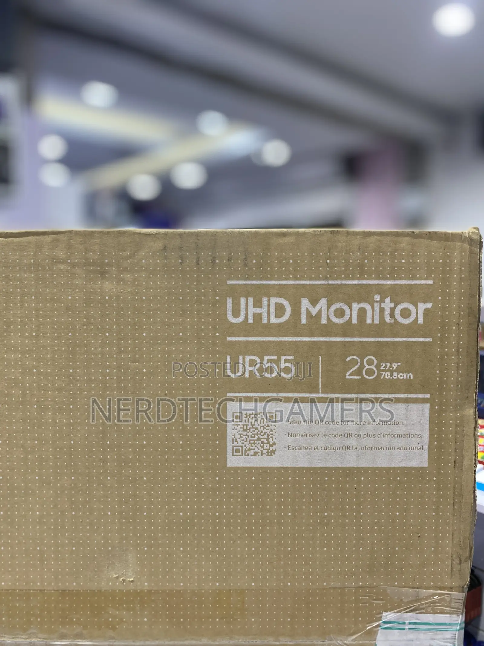 Samsung 28′′ Ur550 Uhd Monitor Lu28r550uqexxy