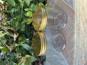 250ml Empty Transparent Pet Cosmetics Jars Container