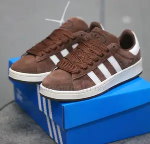 Authentic Adidas Campus Brown/White