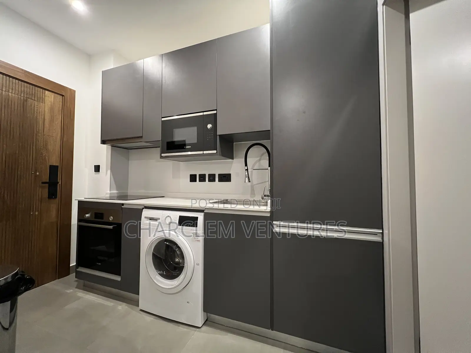Furnished 1bdrm Apartment in Charclem Ventures, North Ridge for rent