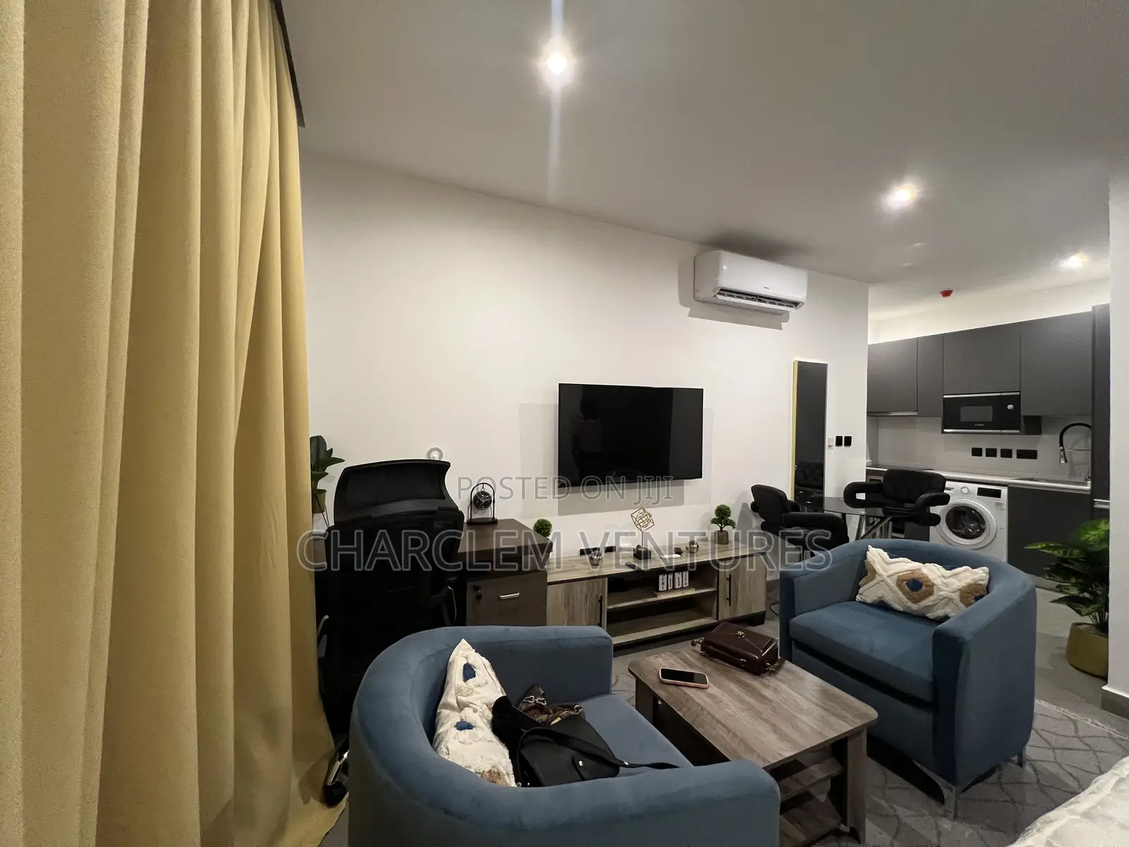 Furnished 1bdrm Apartment in Charclem Ventures, North Ridge for rent