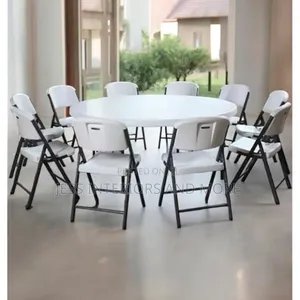 Foldable Outdoor Table (White)