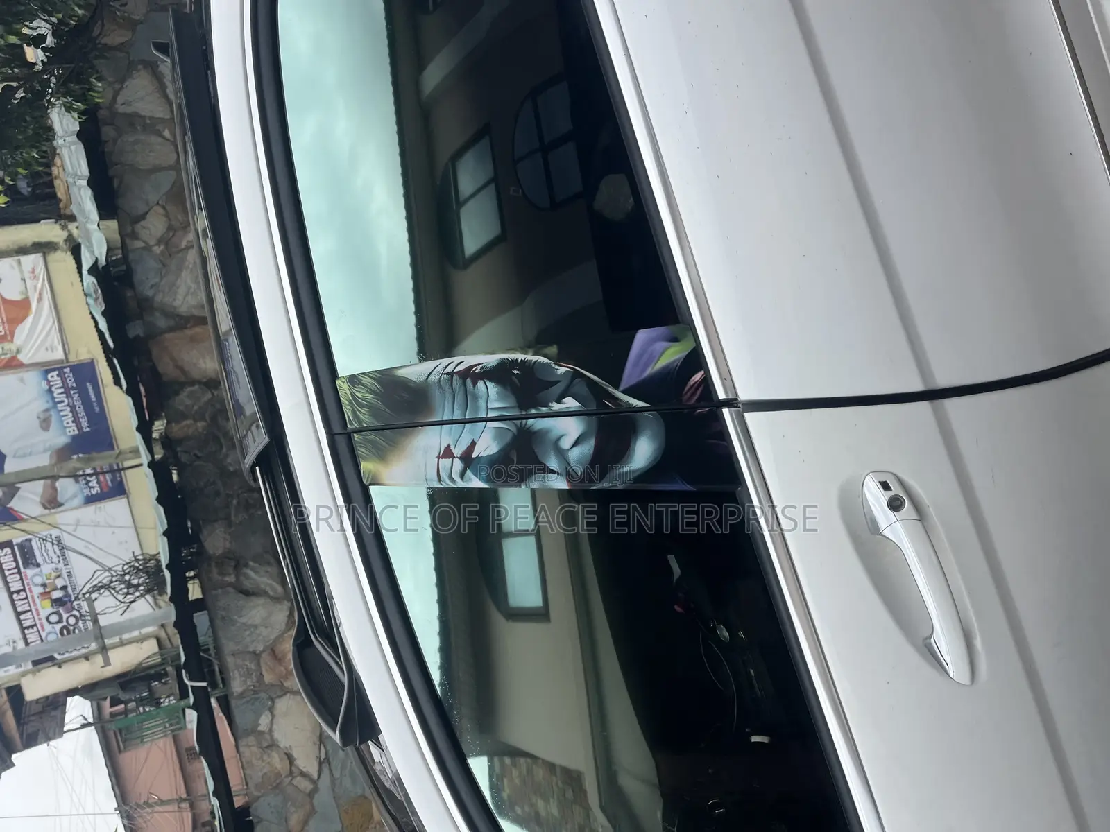 Car Door Pillar Image Sticker ( Different Images Available )