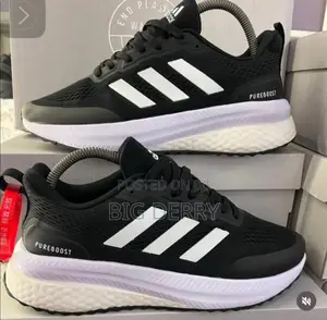 Adidas Pure Boost Black and White