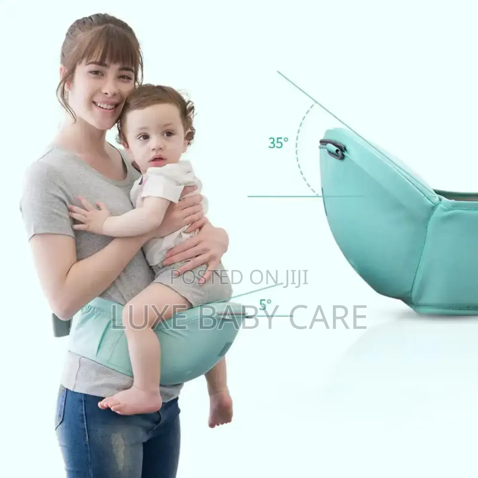 Carrier With Hip Seat Newborn to Toddler Carrier.