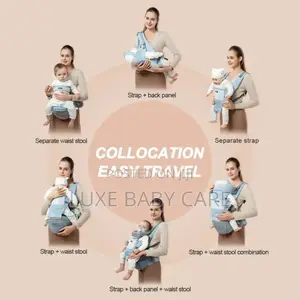 Carrier With Hip Seat Newborn to Toddler Carrier.