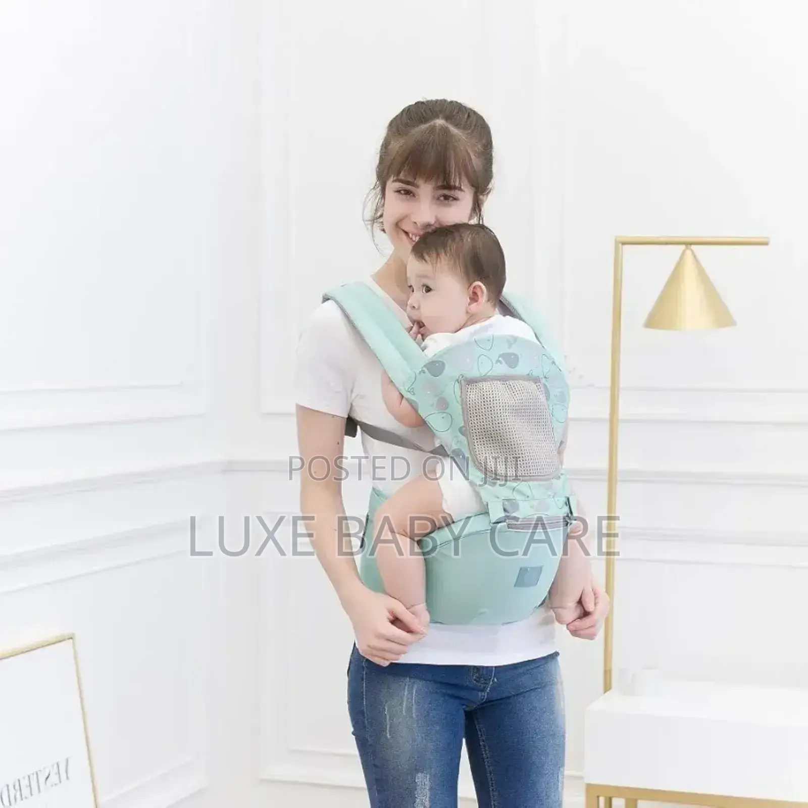 Carrier With Hip Seat Newborn to Toddler Carrier.