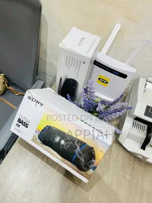 Well Built Sony Extra Bass Portable Bluetooth Speaker.