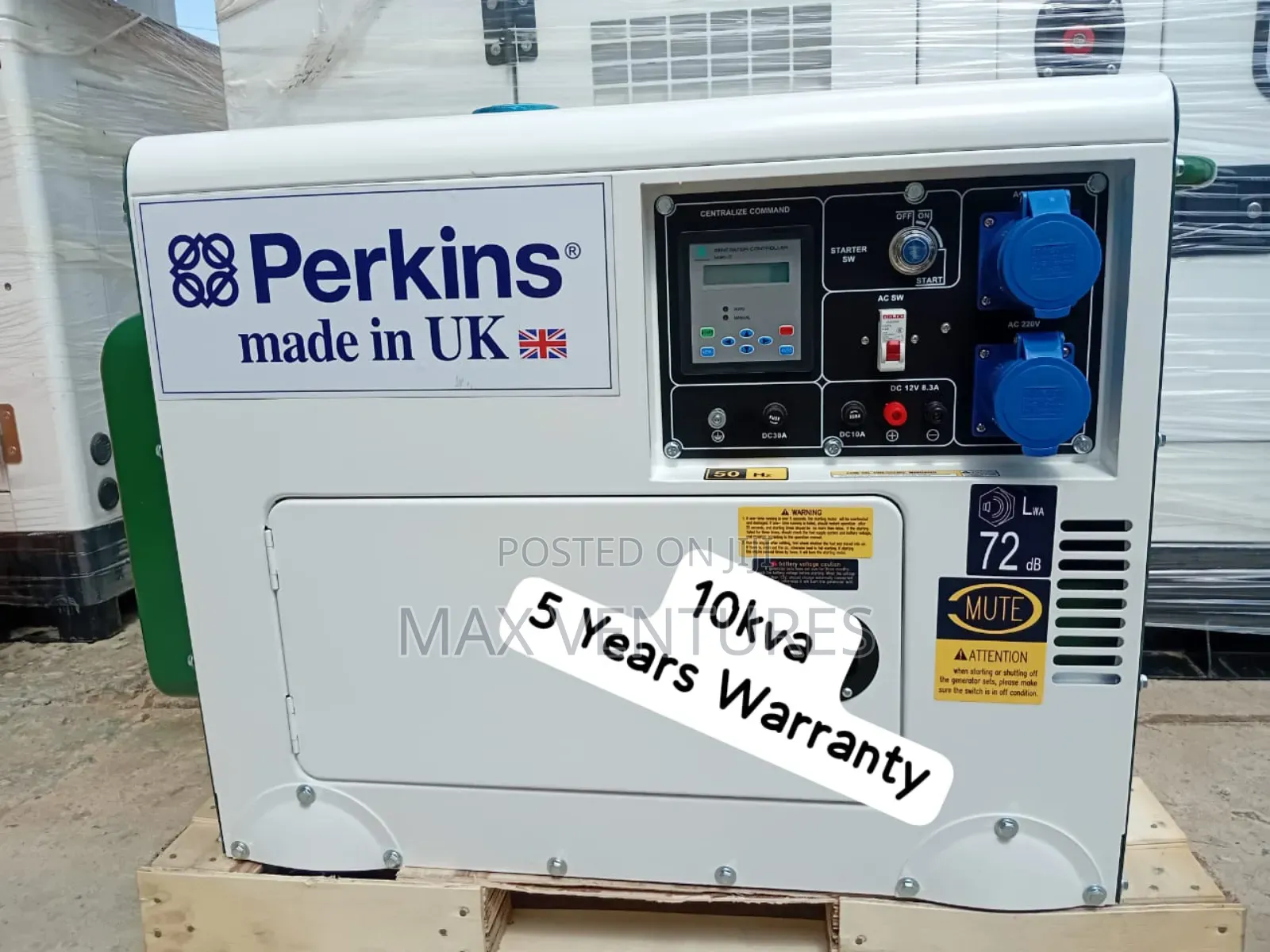 Perkins Improved Accuracy 10kva Diesel Generator