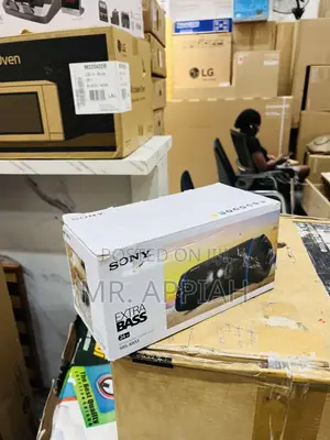 Genuine Sony Extra Bass Portable Speaker(Black) 