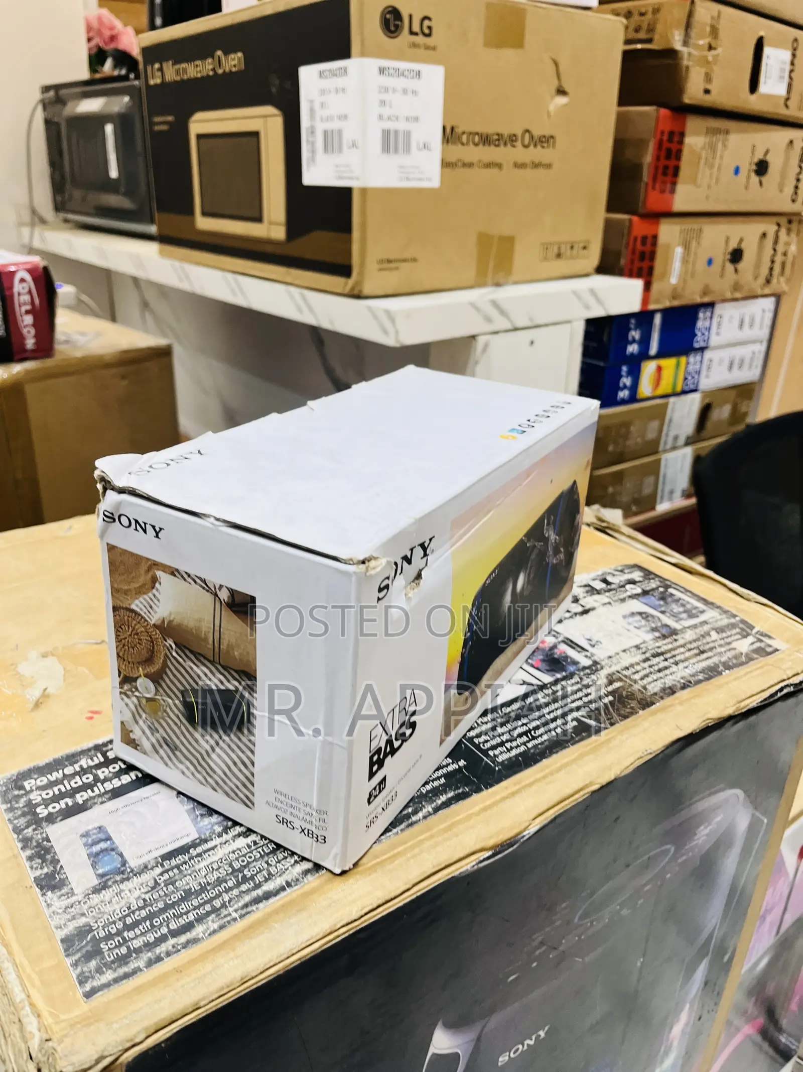 Elevate Your Sound With Sony Extra Bass Portable Speaker.
