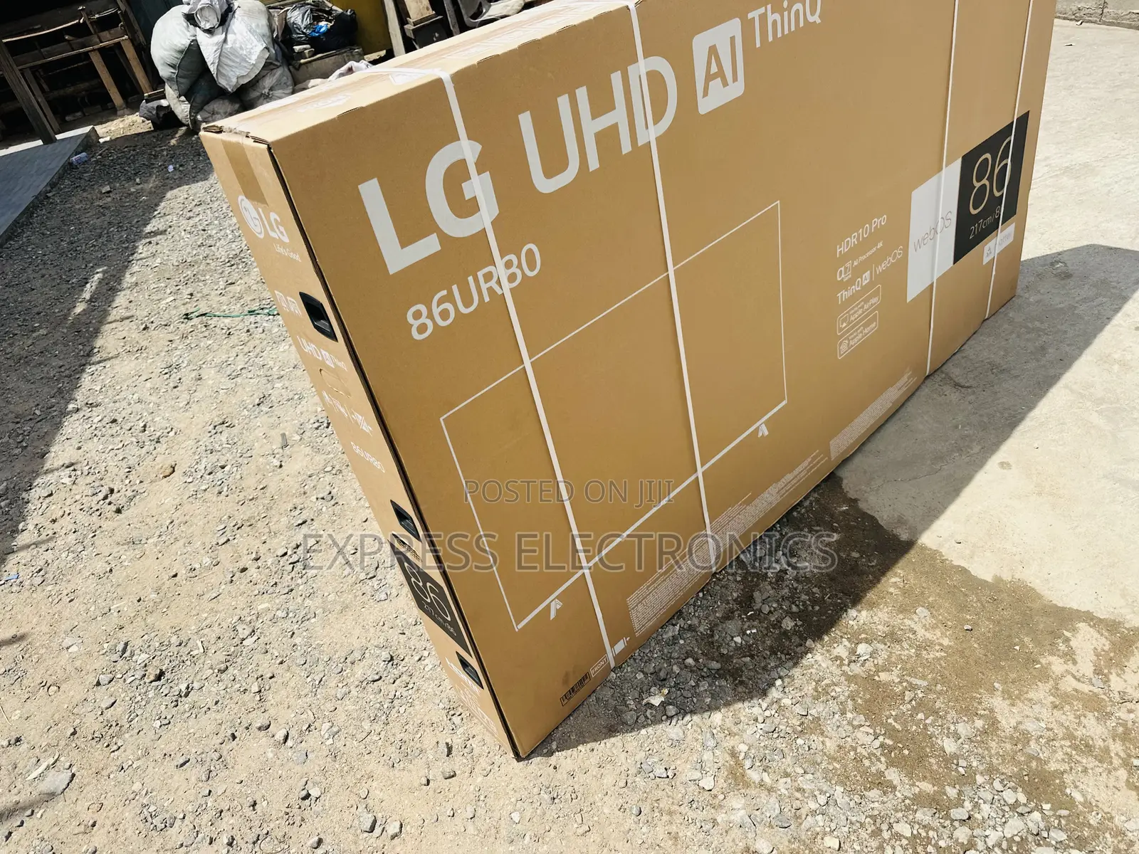 Lg Uhd Smart Glossy Television 86”Ur80006