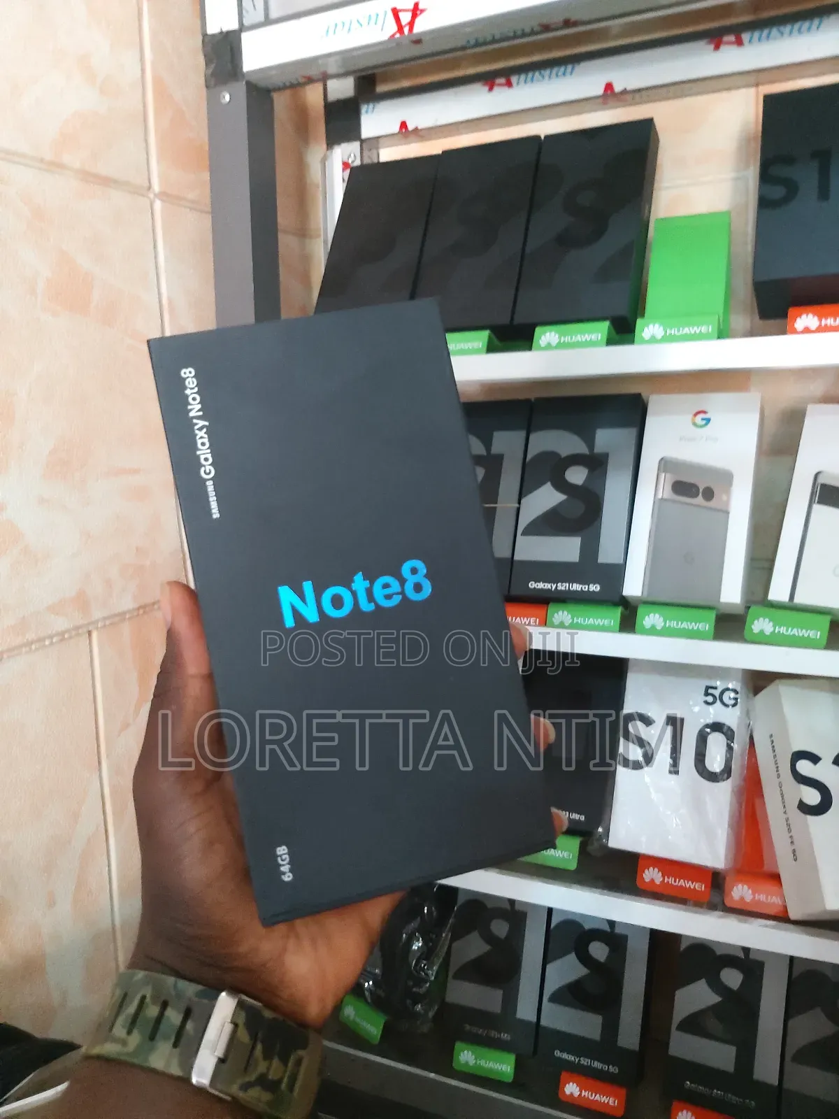 New Samsung Galaxy Note 8 64 GB Black