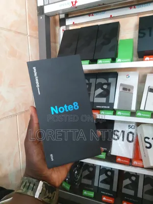 New Samsung Galaxy Note 8 64 GB Black