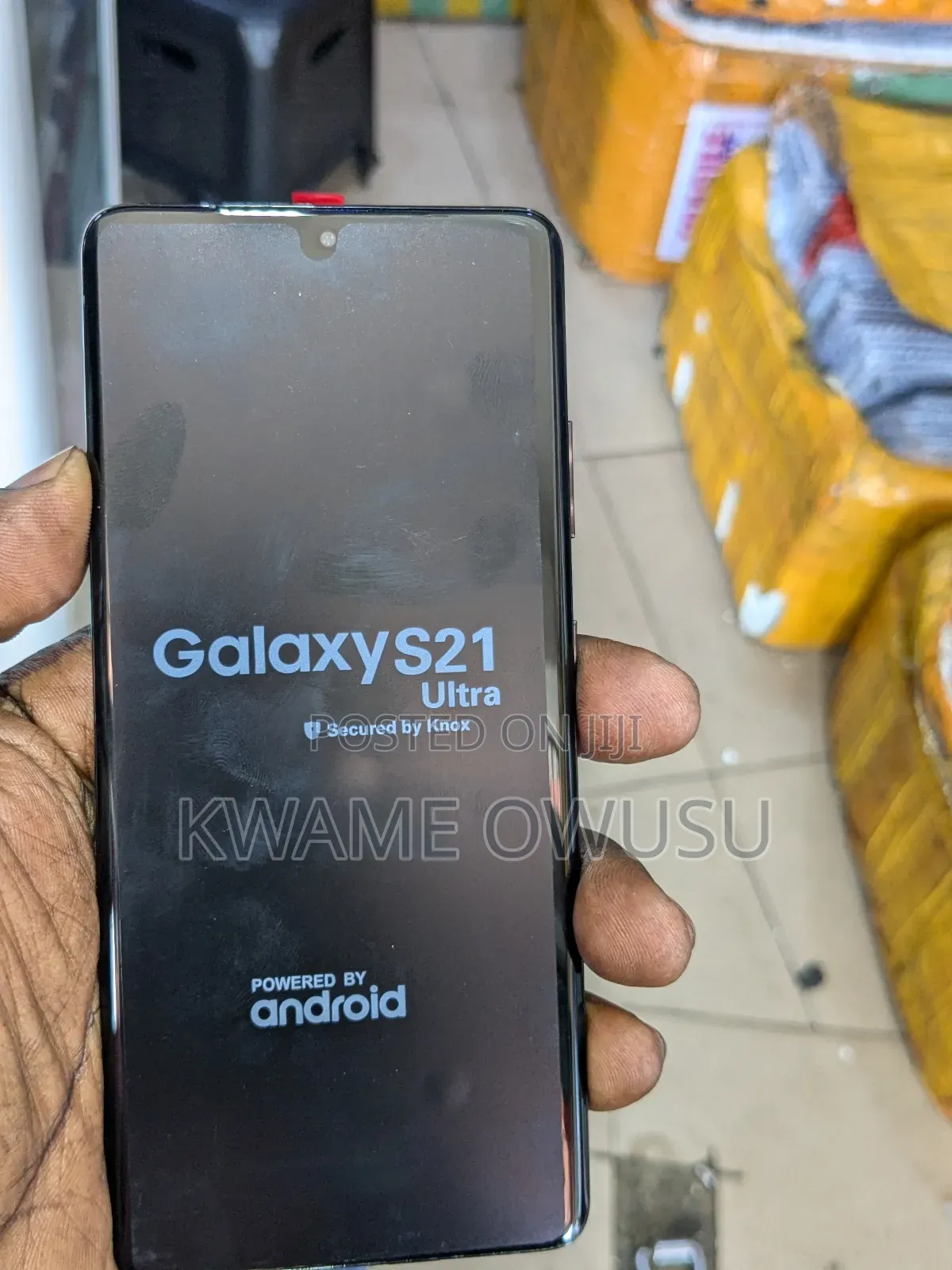 Samsung Galaxy S21 Ultra 5G 128 GB Black