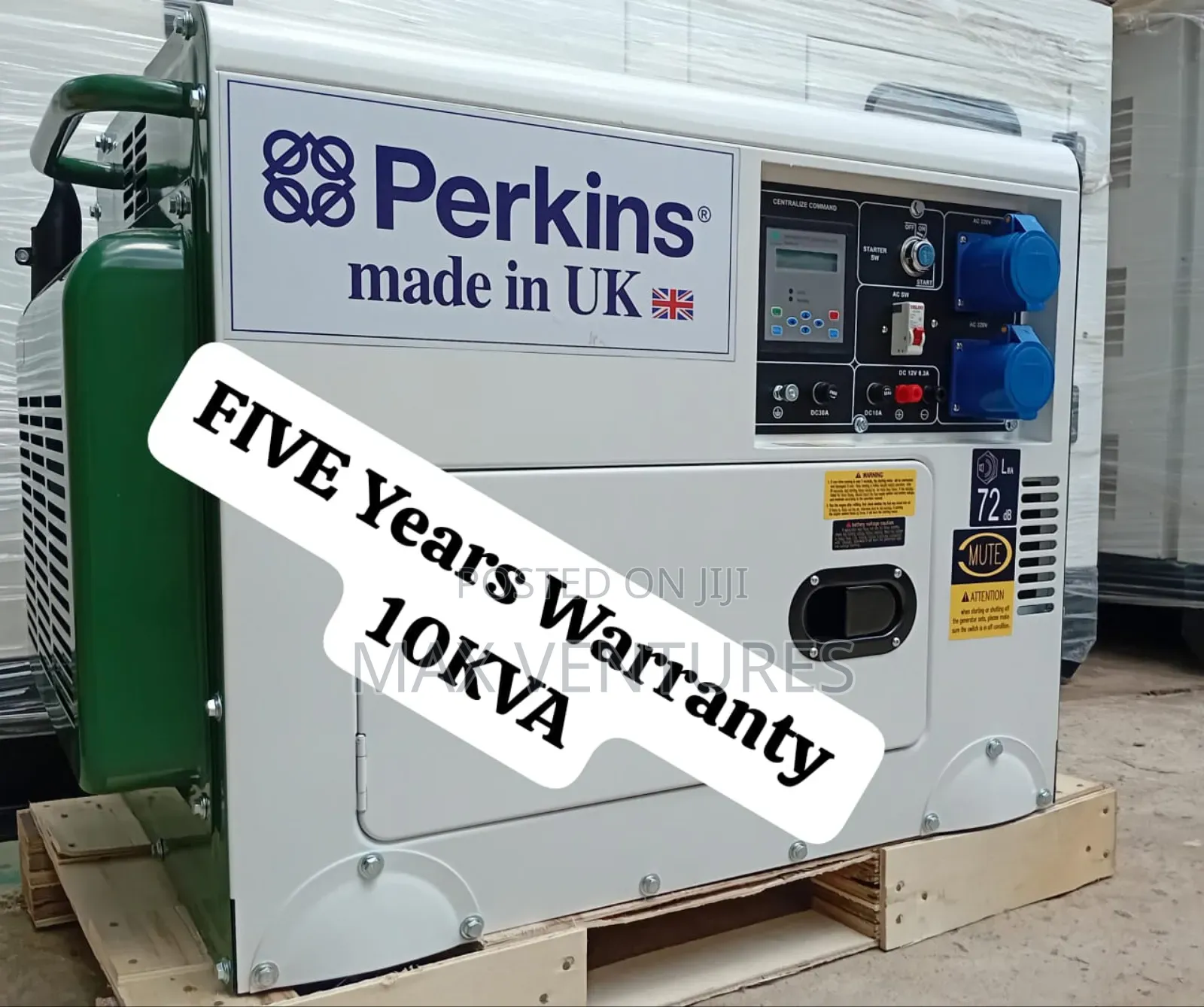 Perkins 10kva Diesel Generator Weather Resistant Design