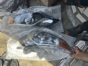 Toyota Camry 2012 2013 2014 Headlight Black Pair