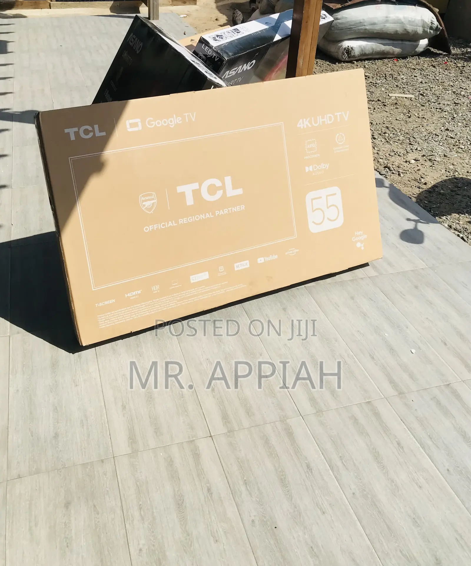 Check Out Unique TCL 55p735 55” HDR Smart Tv, Black