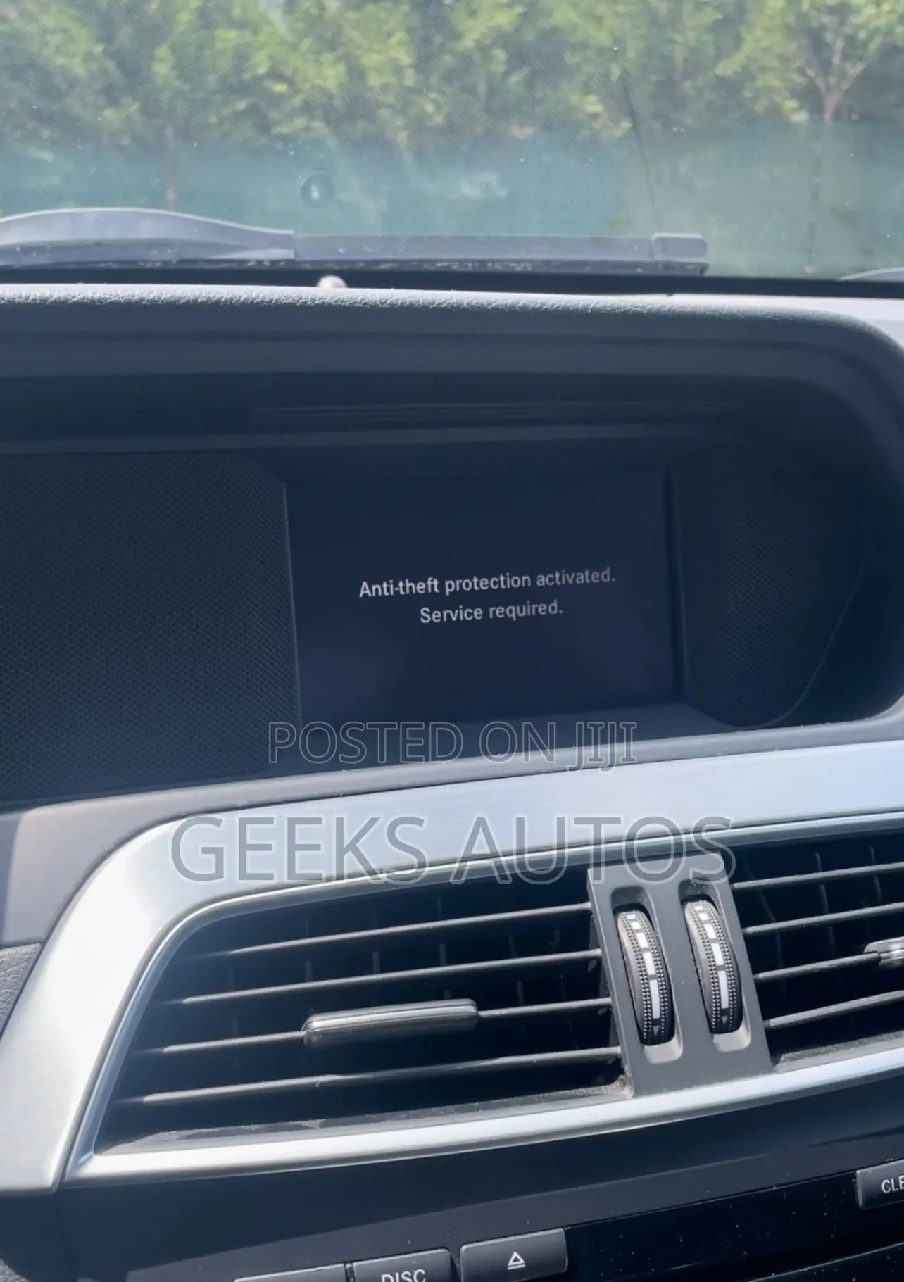 Mercedes Benz Radio Anti Theft Removal