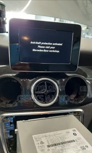 Mercedes Benz Radio Anti Theft Removal