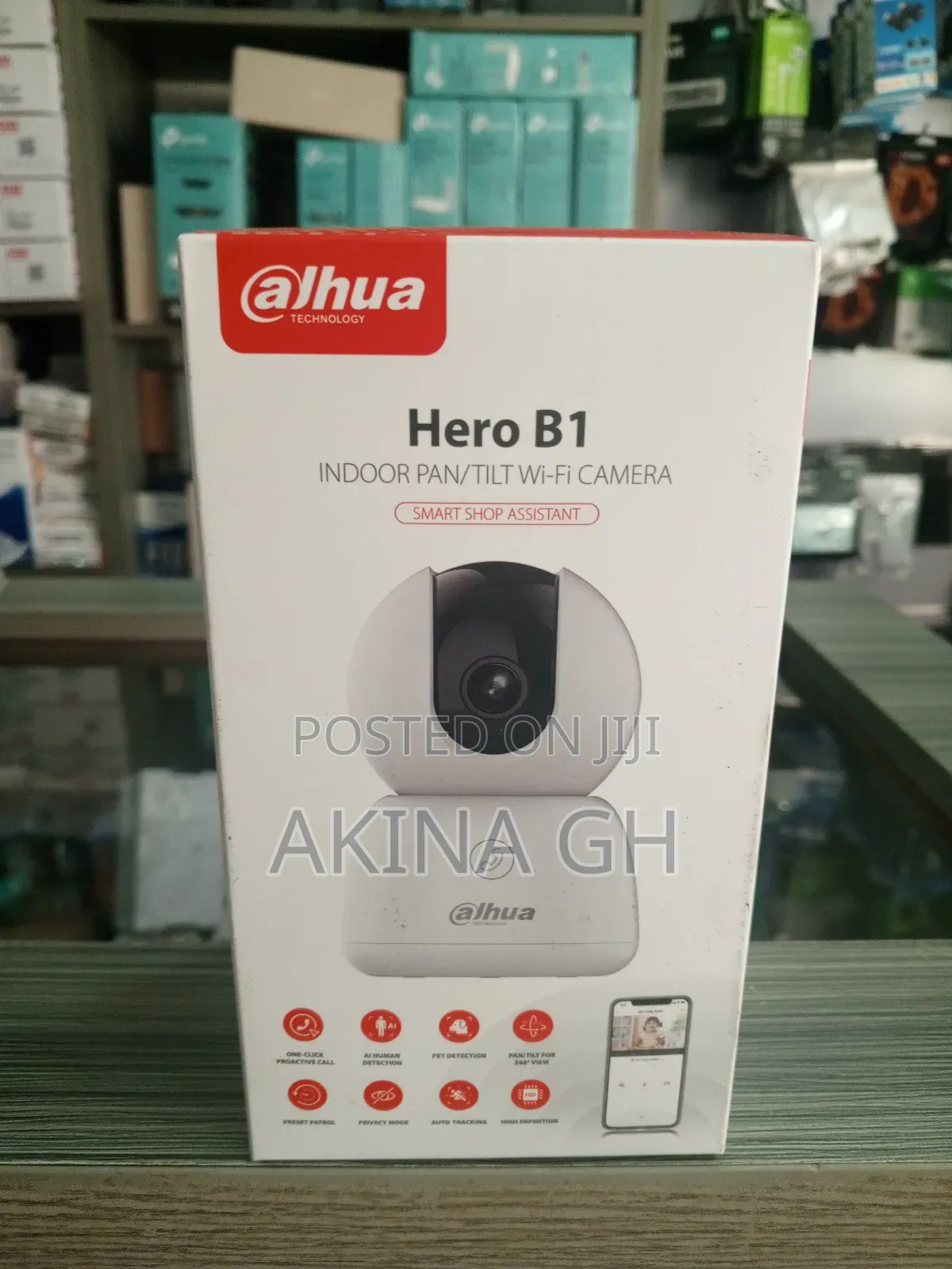 Dahua Hero B1 Indoor Pan/Tilt Wifi Camera 3mp