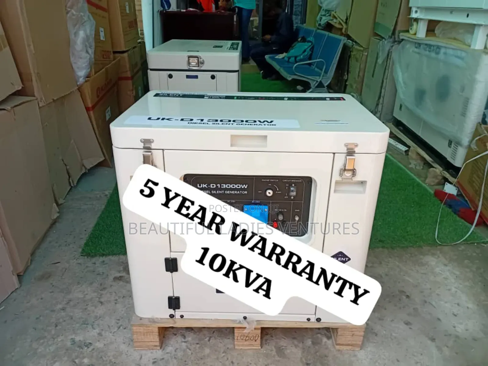 Licensed 10kva Uk-D Diesel Silent Uk-D Genset 10kva