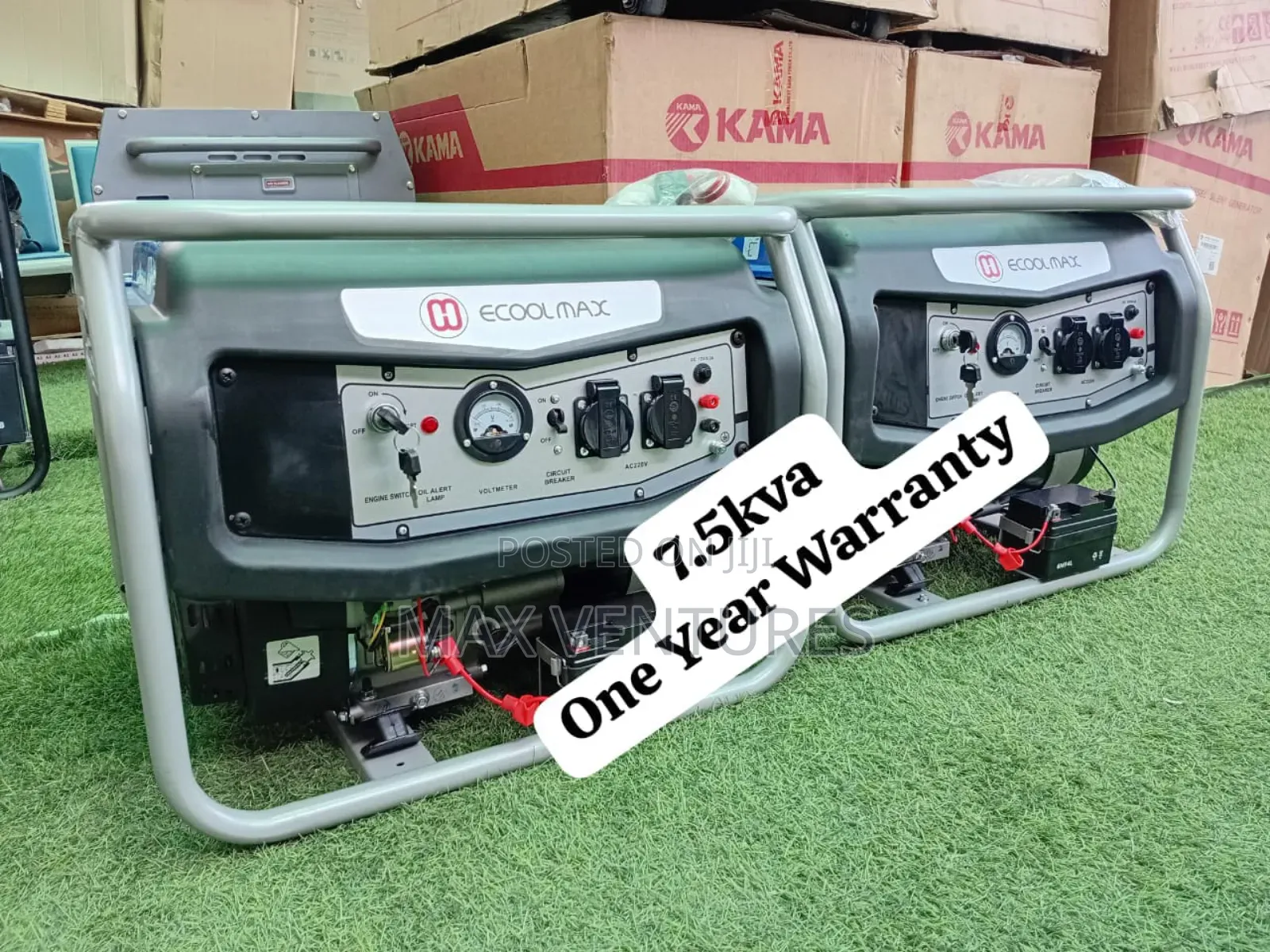 Ecoolmax 7.5kva Petrol Generator Reliable Power Backup