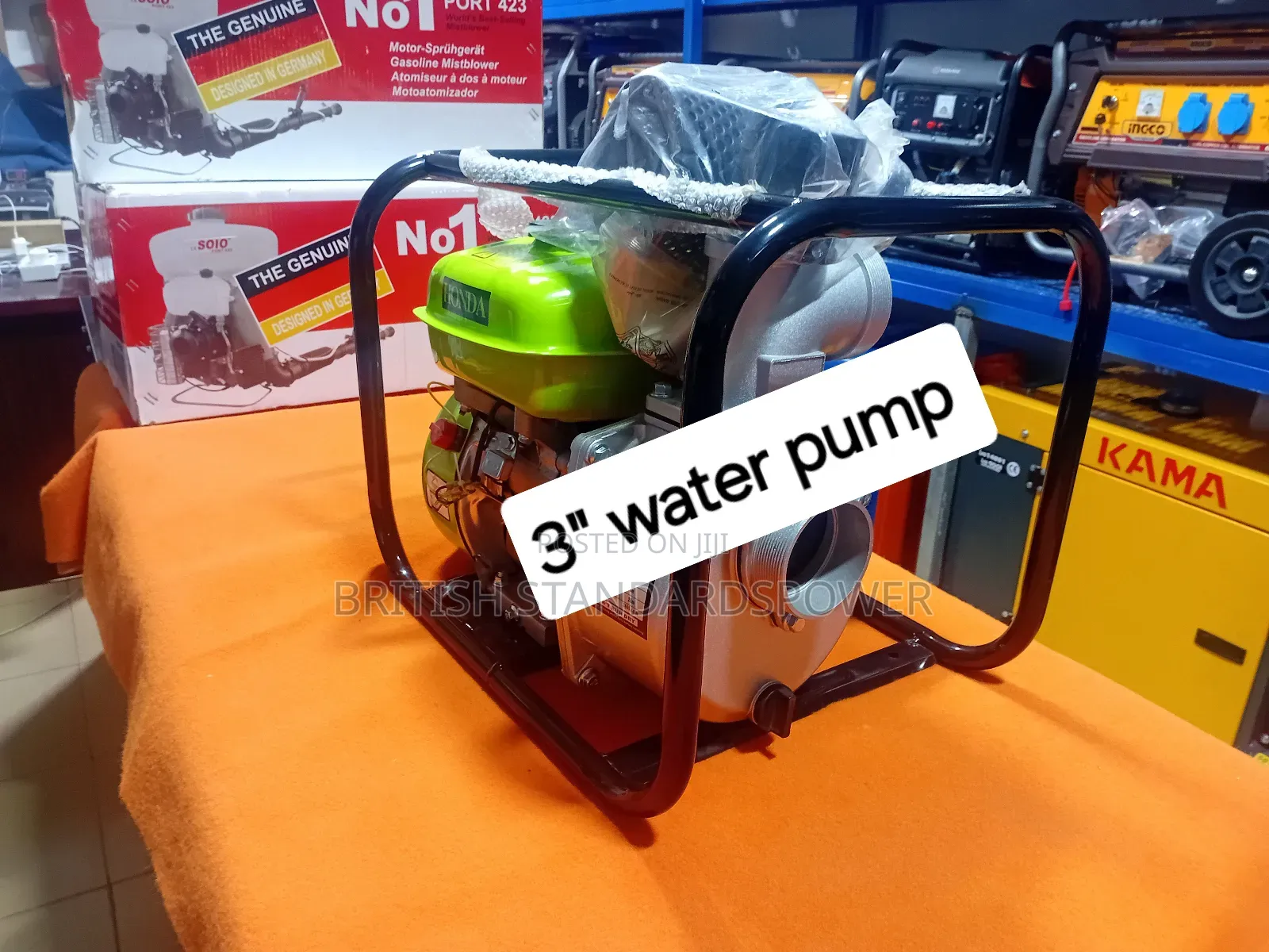 High Efficiency 3 Inches Petrol Water Pump