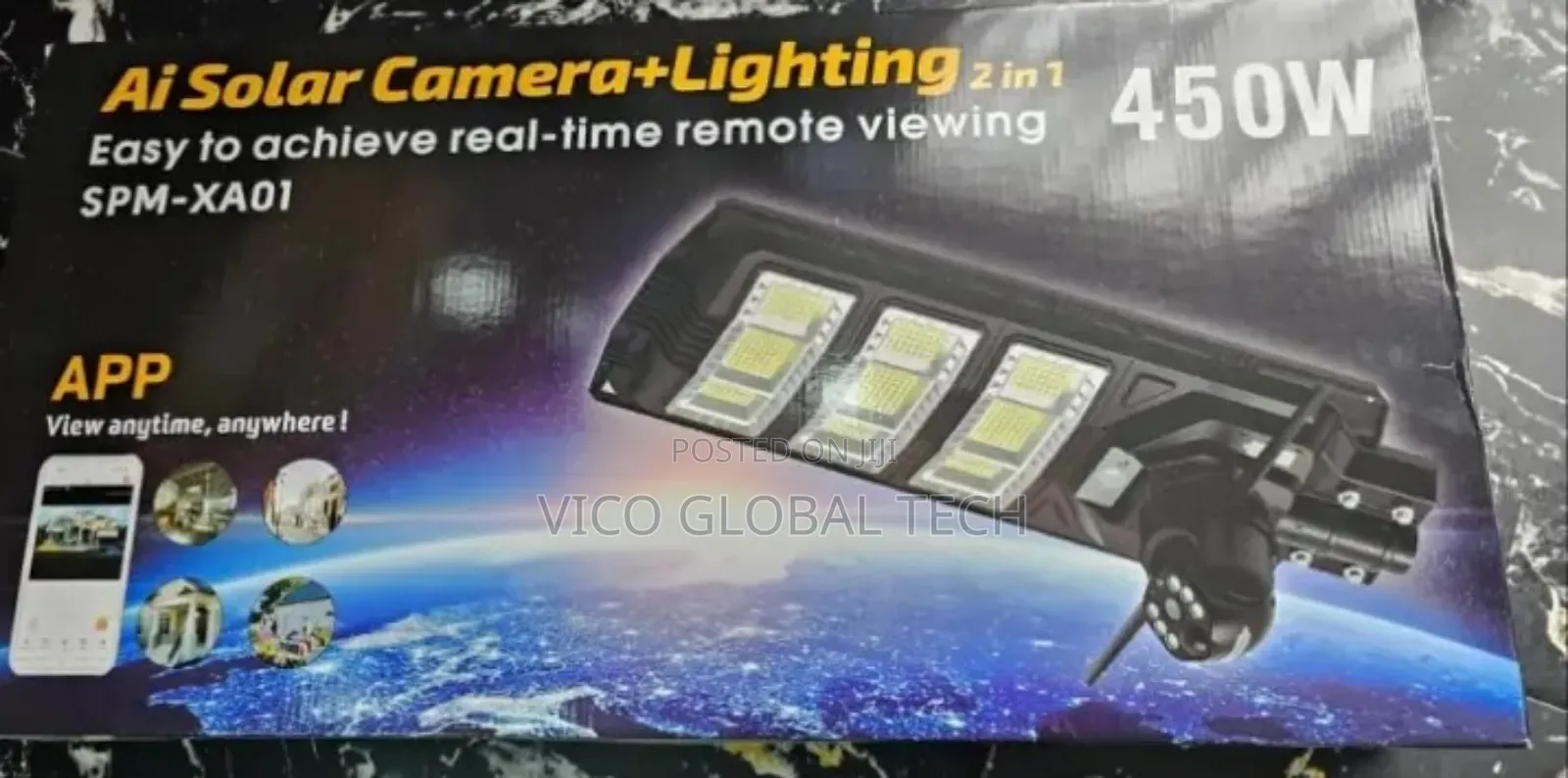 Ai Solar Camera + Lighting