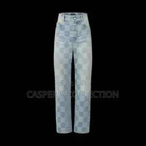 Louis Vuitton Damier Denim Skate Pants