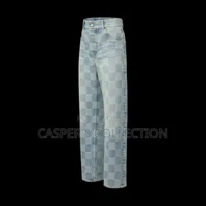 Louis Vuitton Damier Denim Skate Pants