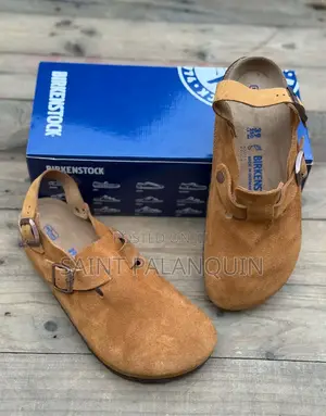 Suede Boston Sandals
