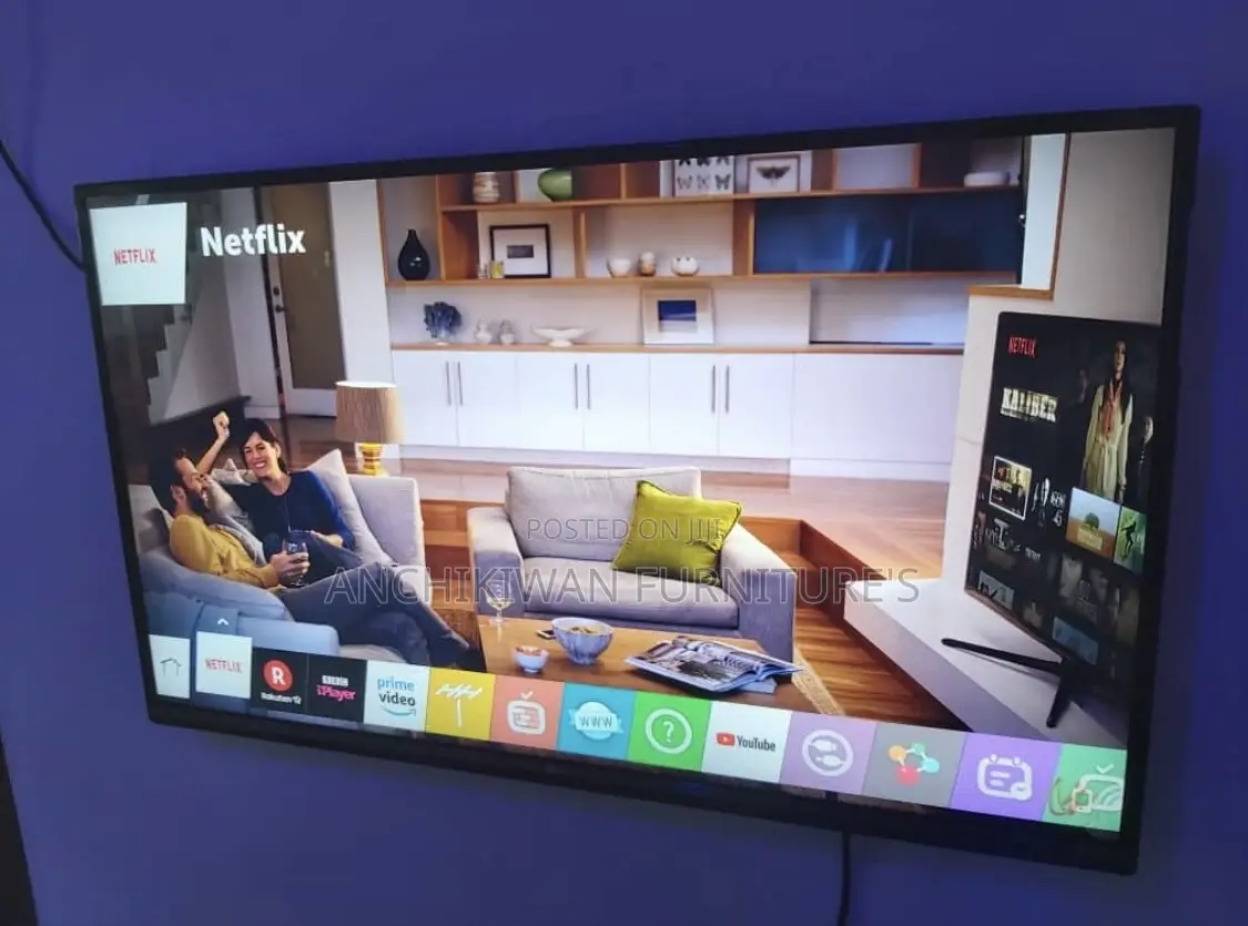 Lg 50 Inch Smart,Digital Satellite, ,Bluetooth,Netflix ,Youtube,