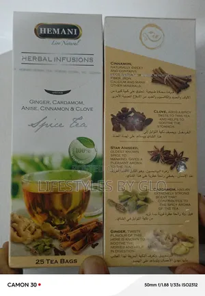 Herbal Infusion Spice Tea (Clove Anise Cinnamon Ginger Etc