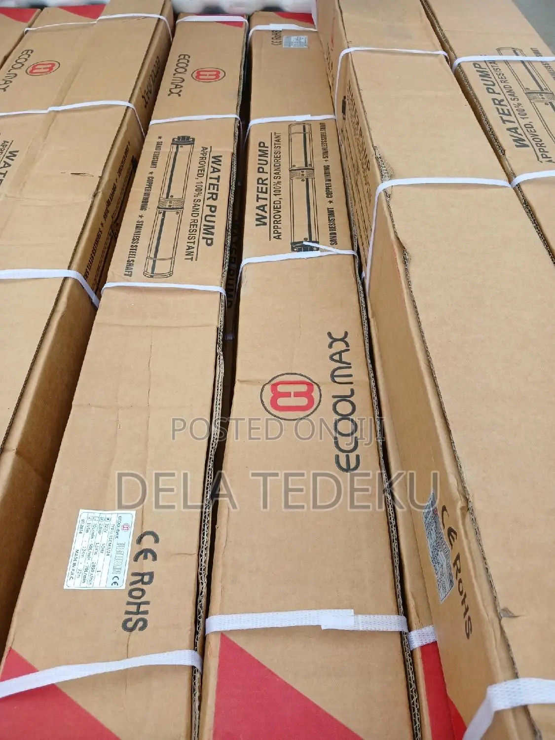 2.0hp Ecoolmax Borehole Pump Control Box/at Caprice Bus Stop